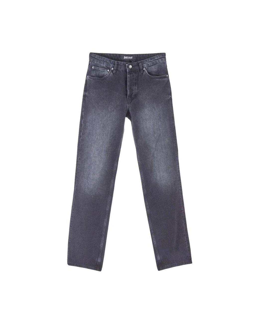 Just Cavalli Blue Straight Jeans for men