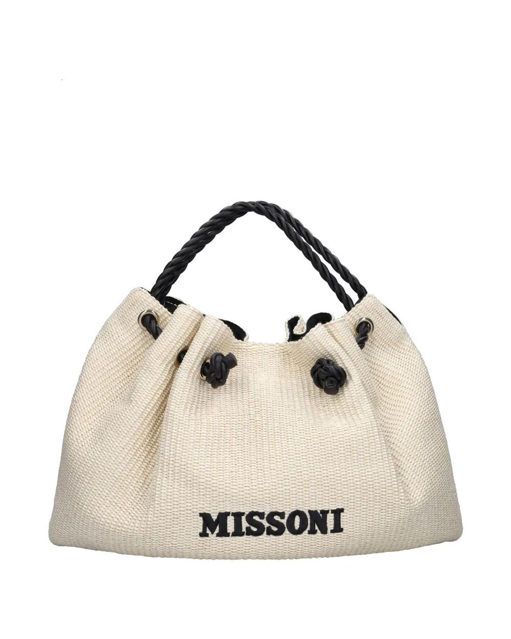 Missoni Natural Bucket Bags
