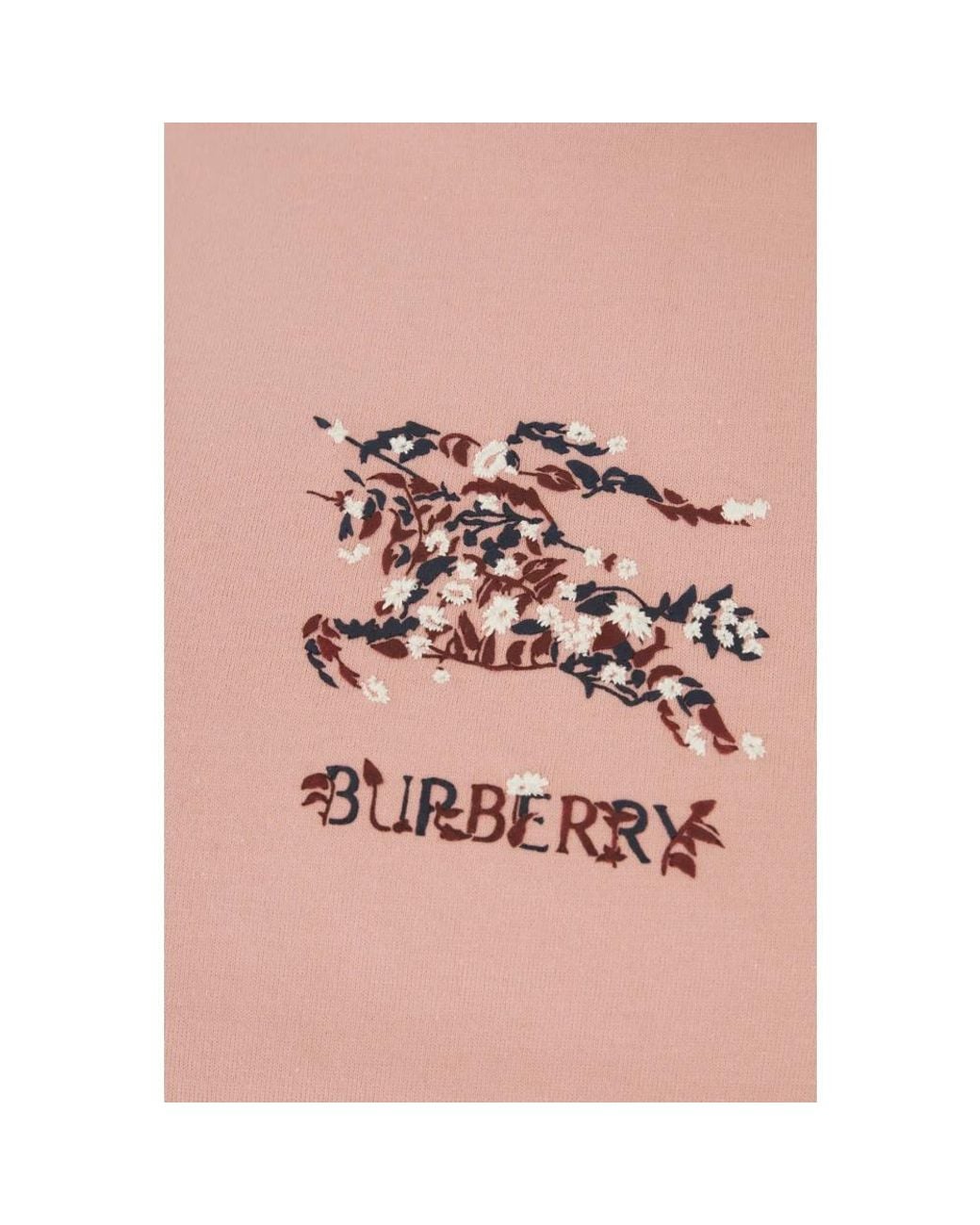 Burberry Pink T-Shirts