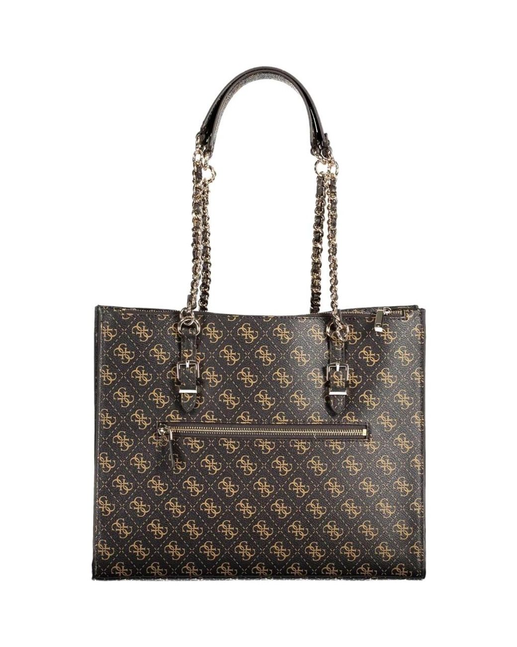 Guess Brown Shopping Bags