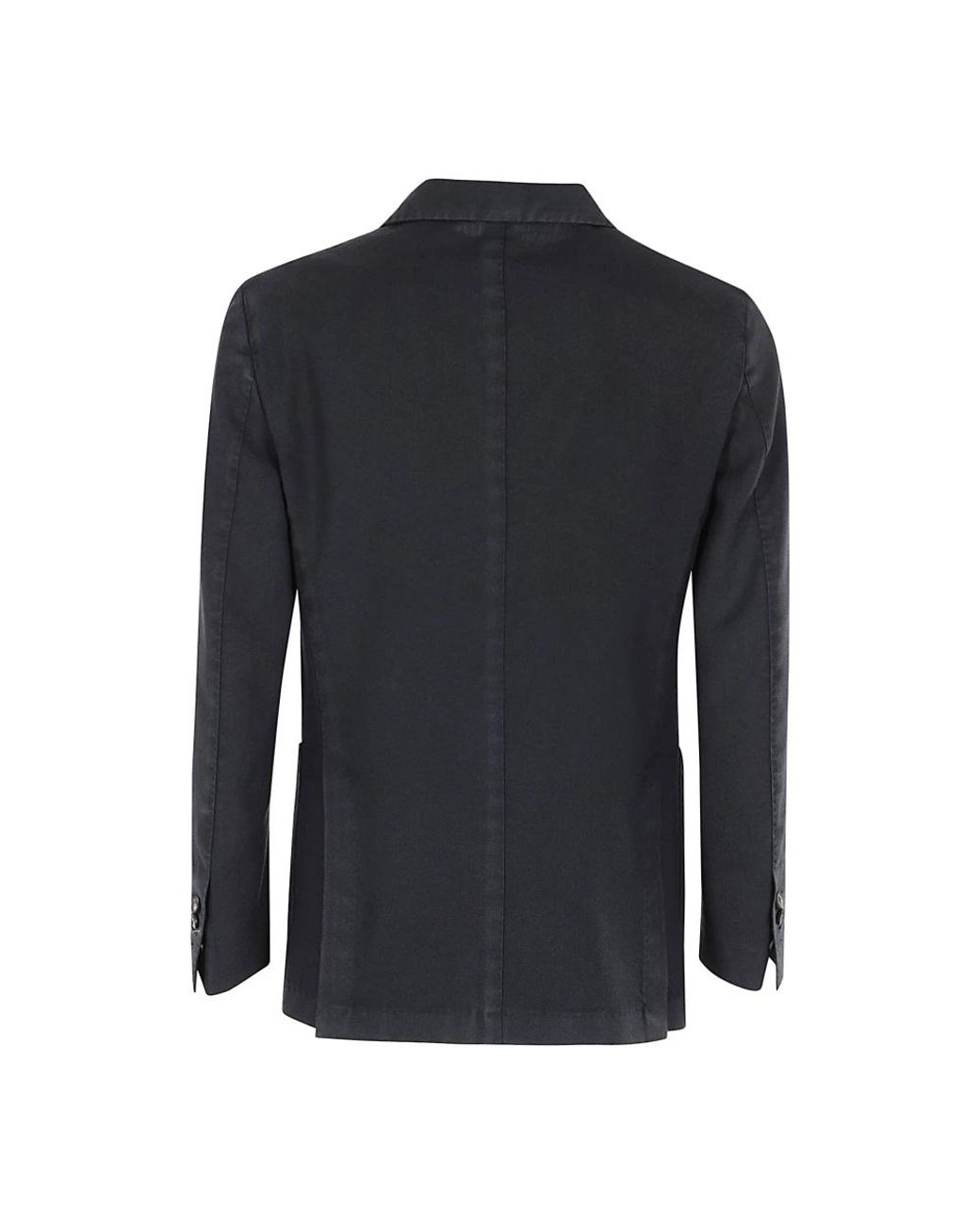 Santaniello Black Single Breasted Suits for men