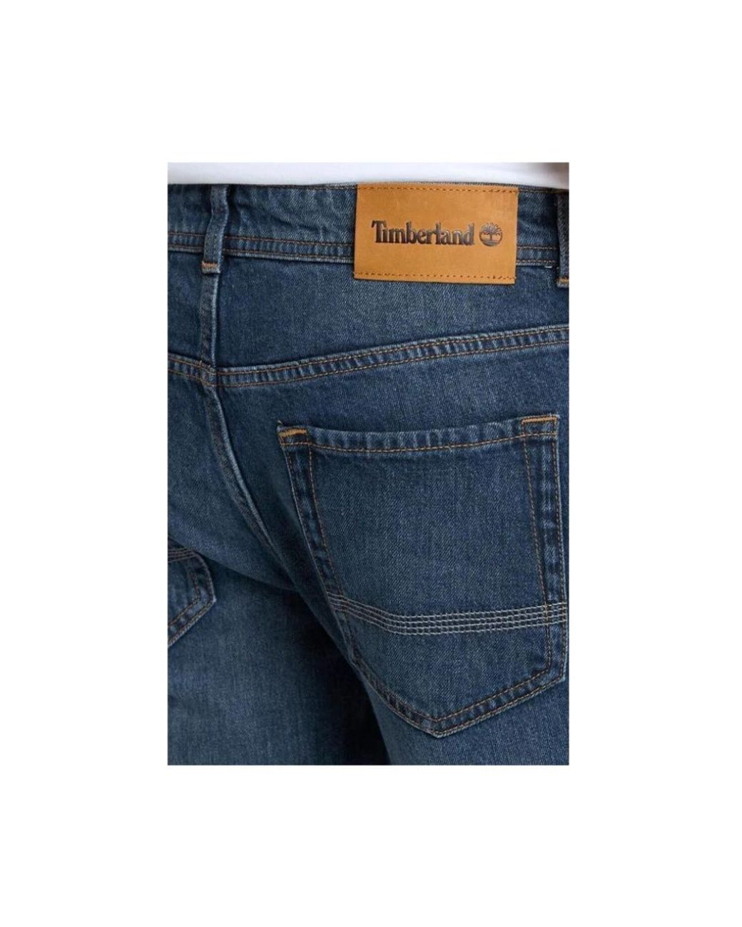 Timberland Blue Slim-Fit Jeans for men