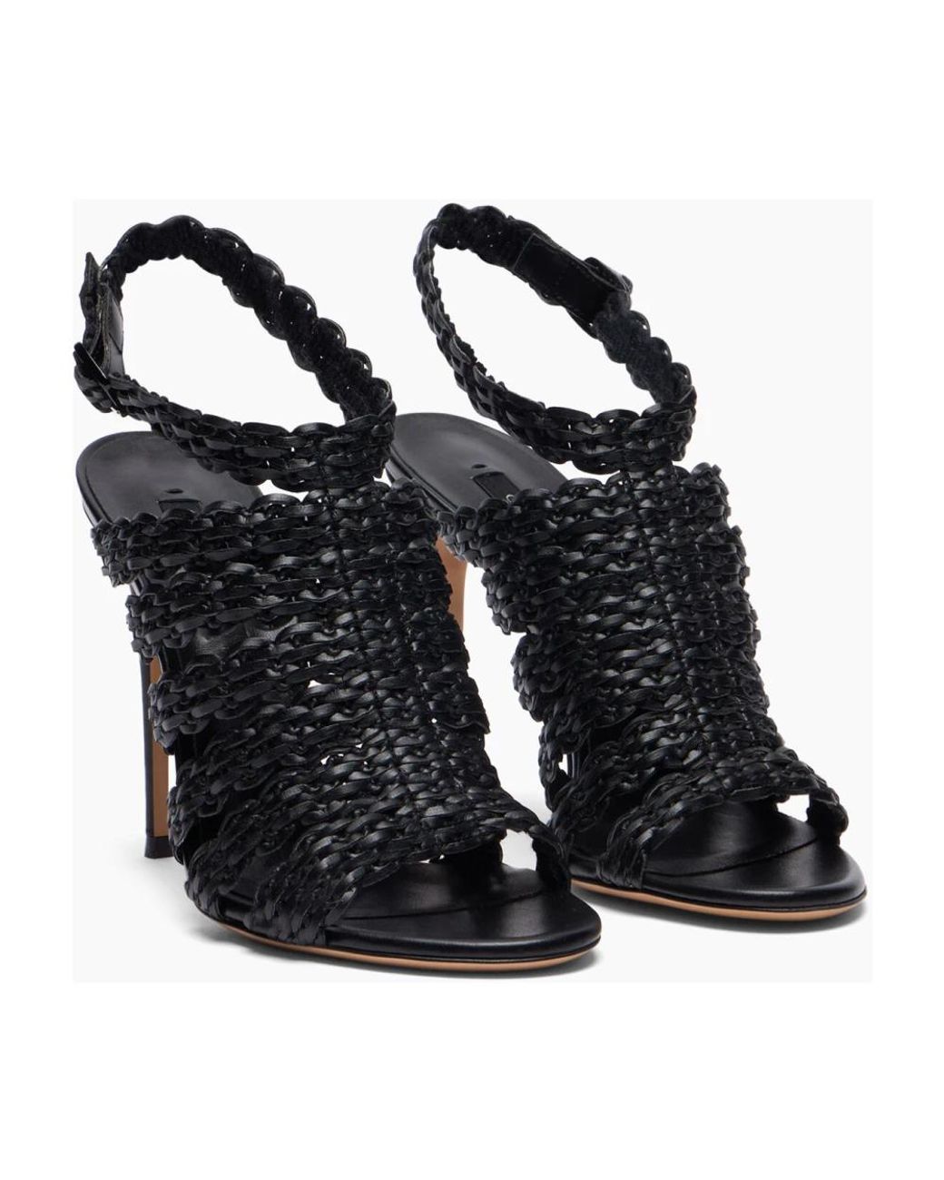 Casadei Black High Heel Sandals
