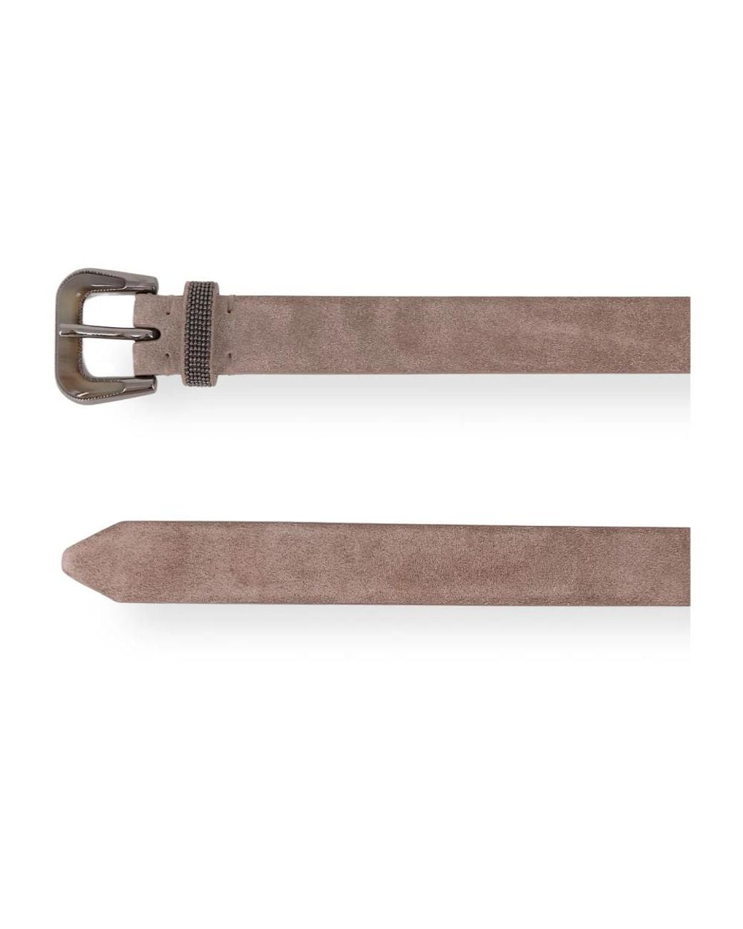 Belts di Brunello Cucinelli in Brown