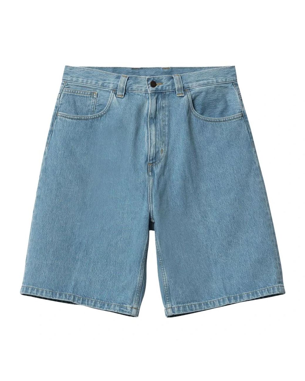 Carhartt Blue Denim Shorts for men