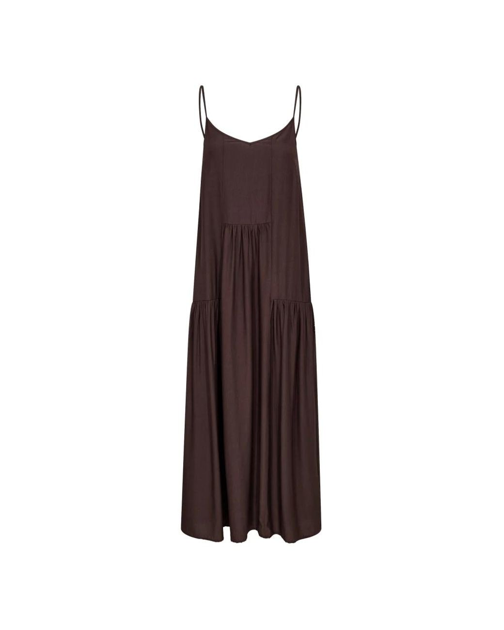 Maxi Dresses co'couture de color Brown