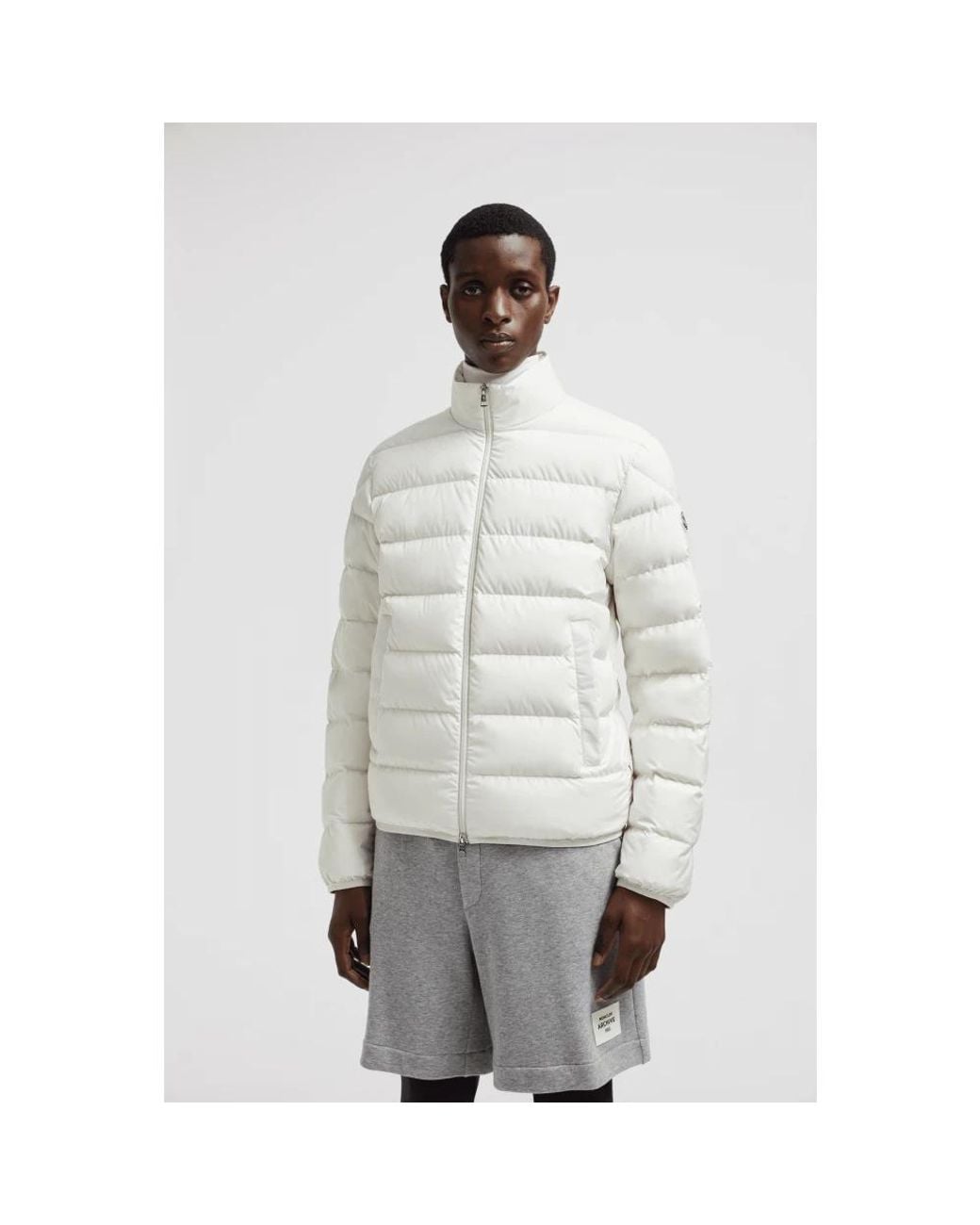 Moncler Gray Winter Jackets for men