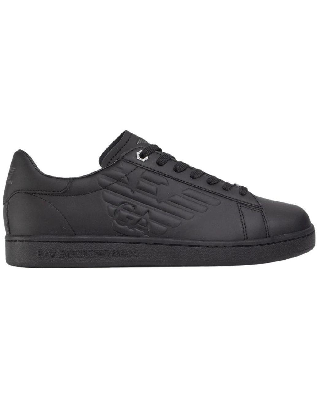 EA7 Black Sneakers for men