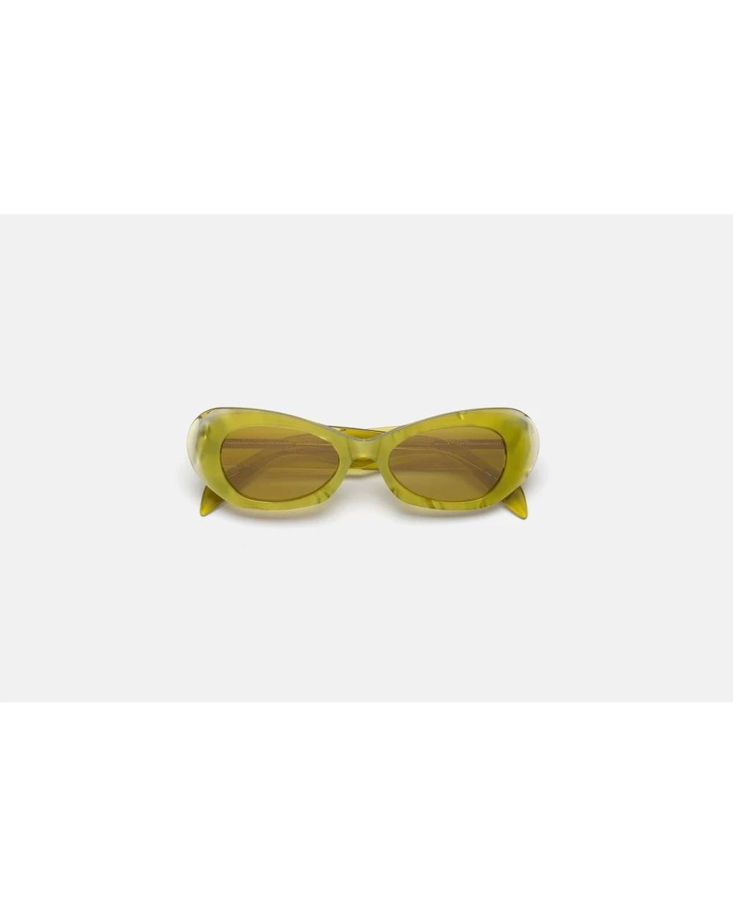 Retrosuperfuture Yellow Sunglasses