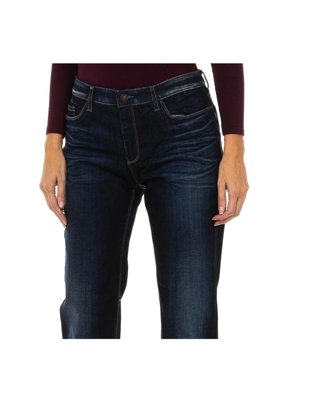 Armani Jeans Blue Straight Fit Jeans