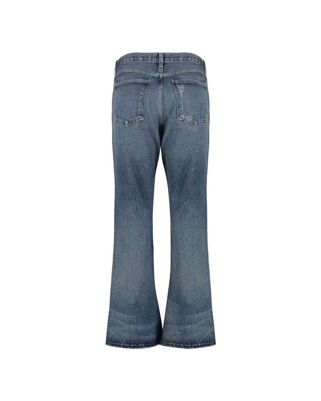 Boot-Cut Jeans Agolde de color Blue