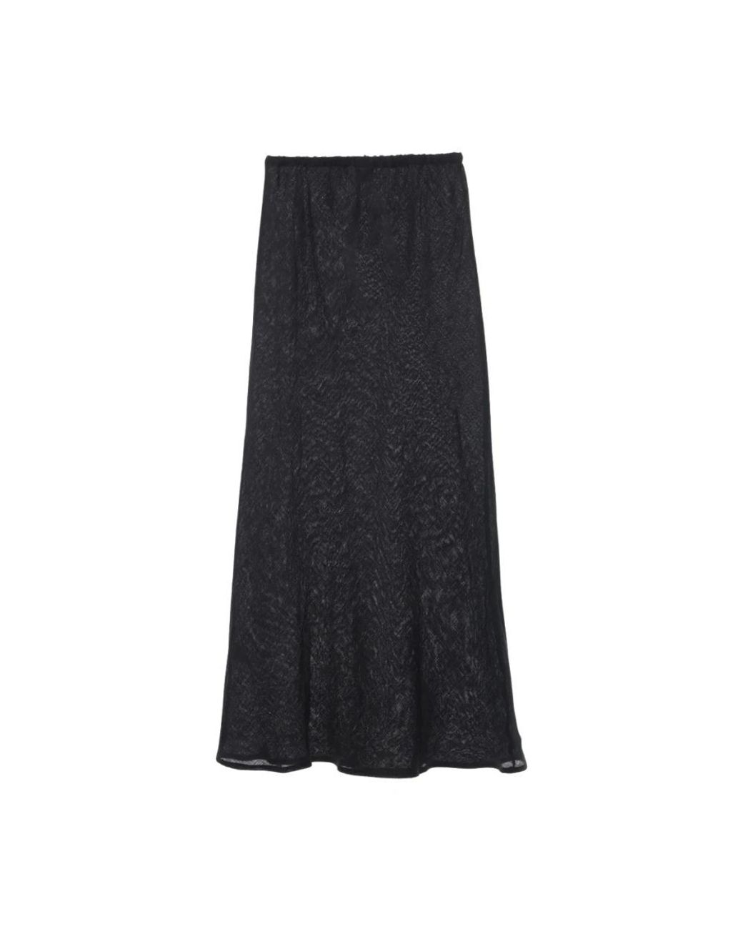 Baserange Black Maxi Skirts