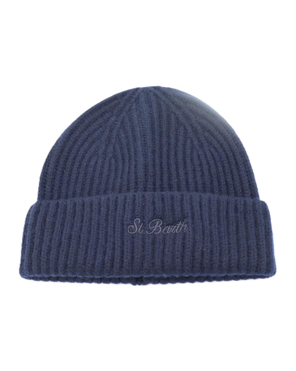 Beanies di Mc2 Saint Barth in Blue da Uomo