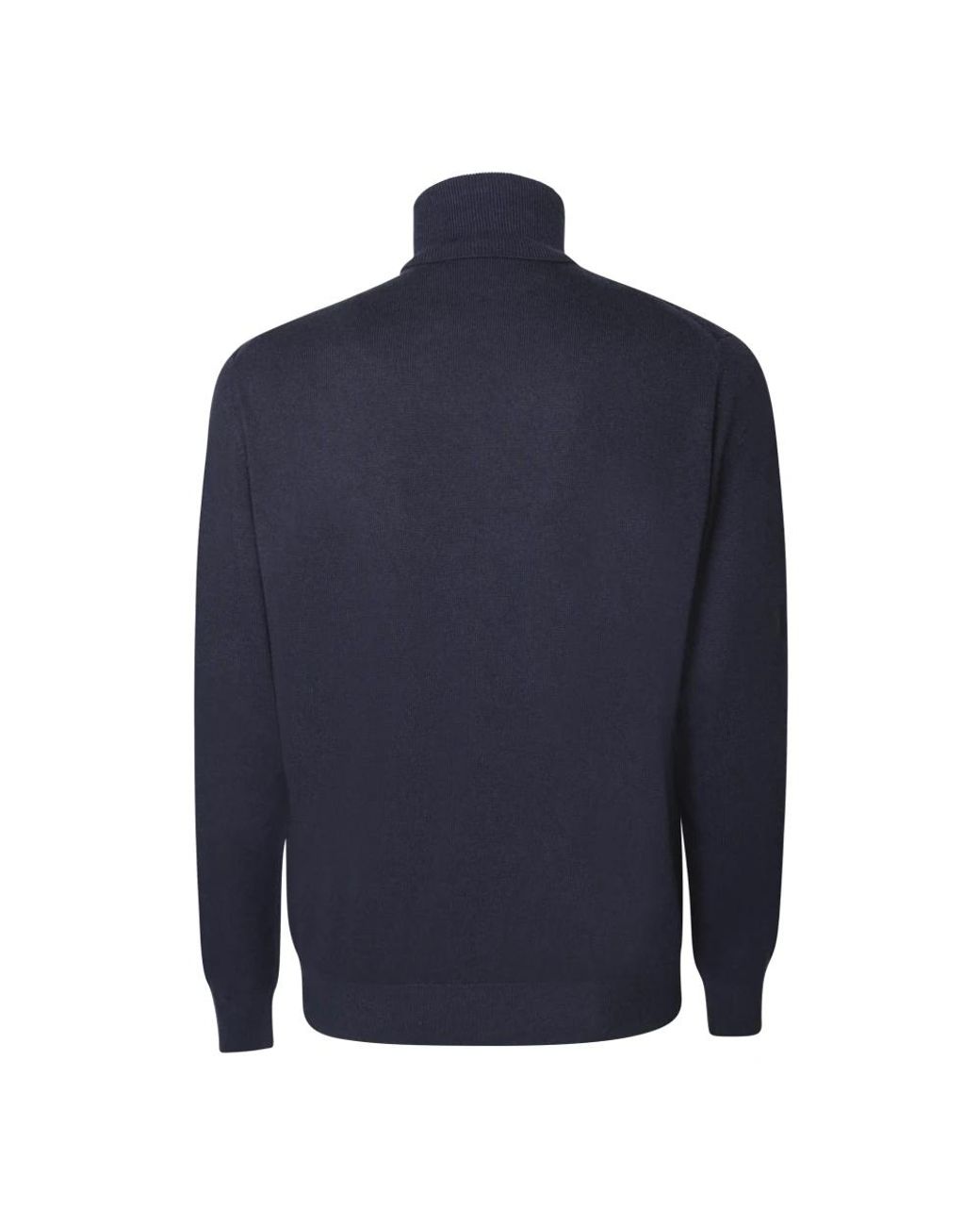Dell'Oglio Blue Turtlenecks for men