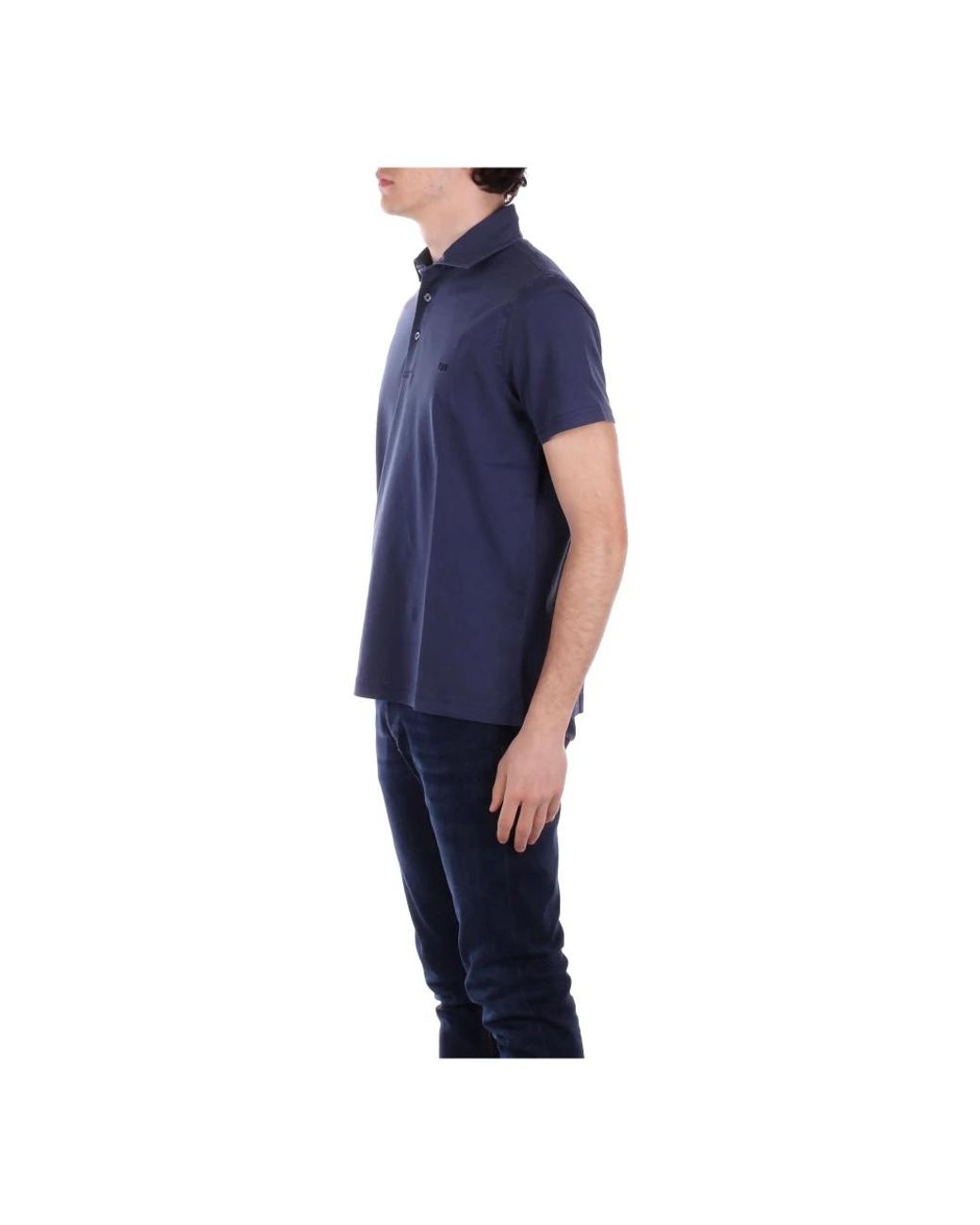 Fay Blue Polo Shirts for men