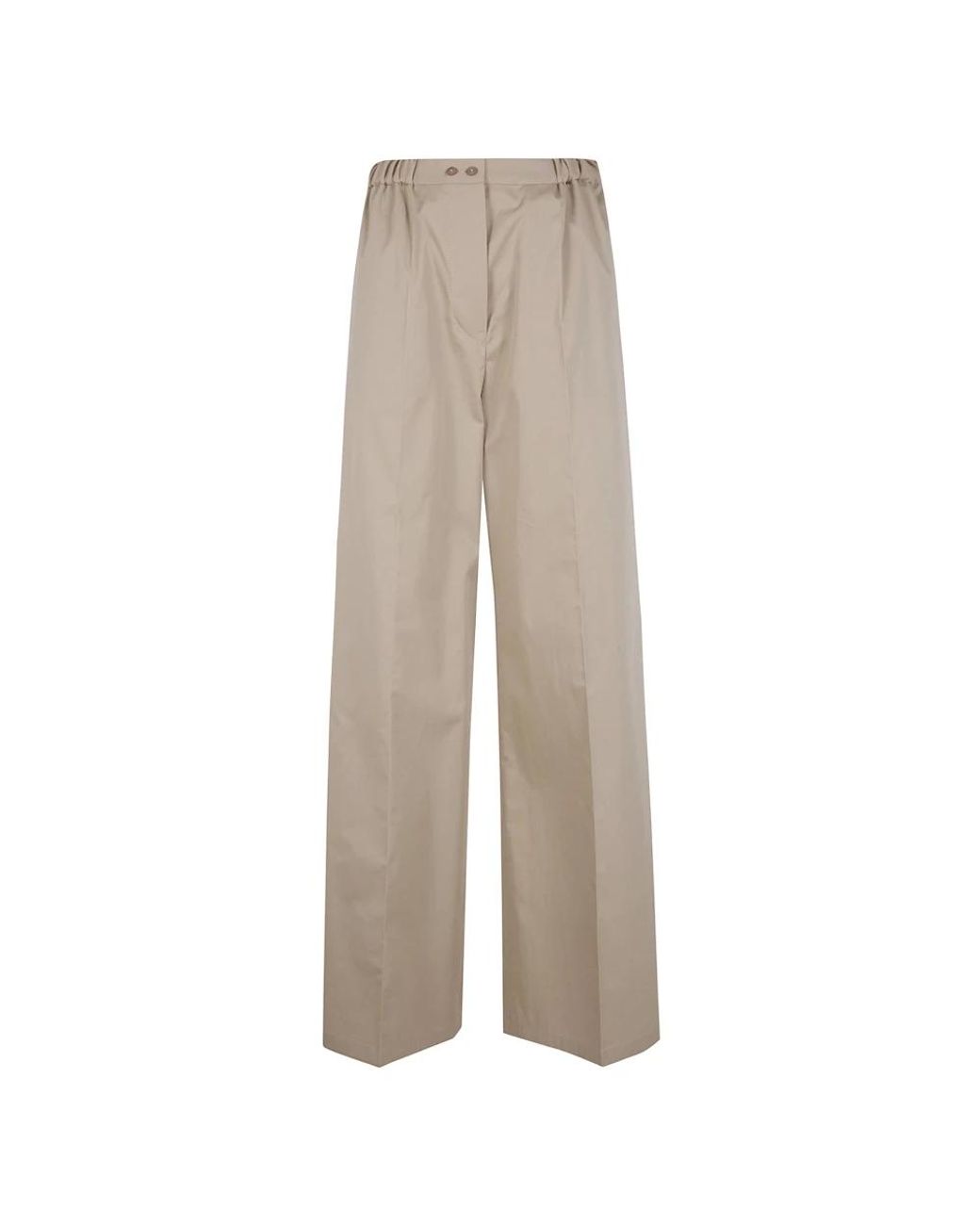 Patou Natural Wide Trousers
