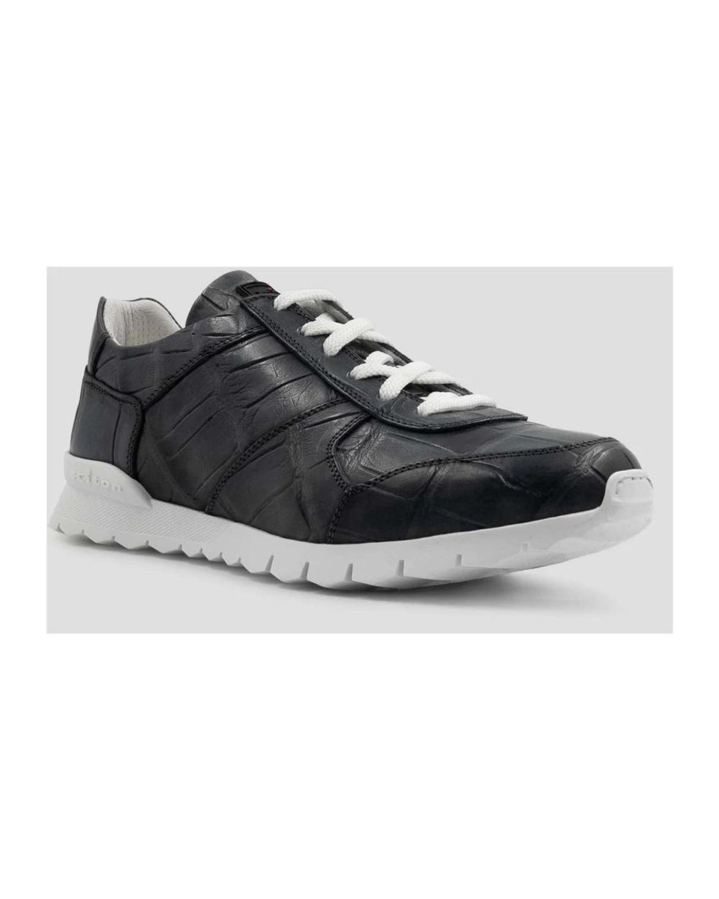Kiton Black Sneakers for men