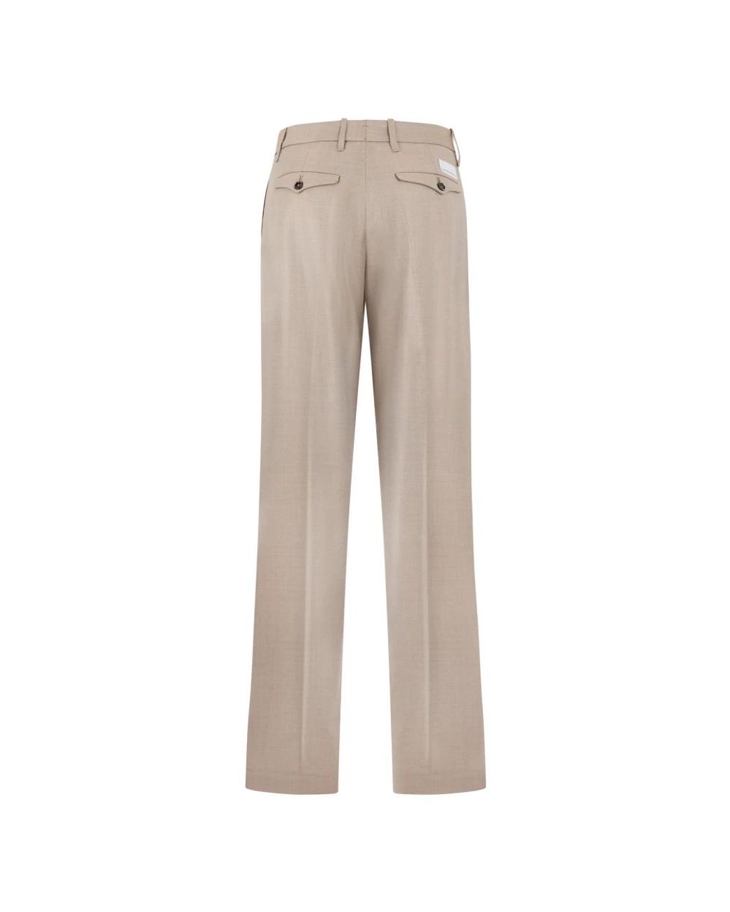 Nine:inthe:morning Natural Wide Trousers