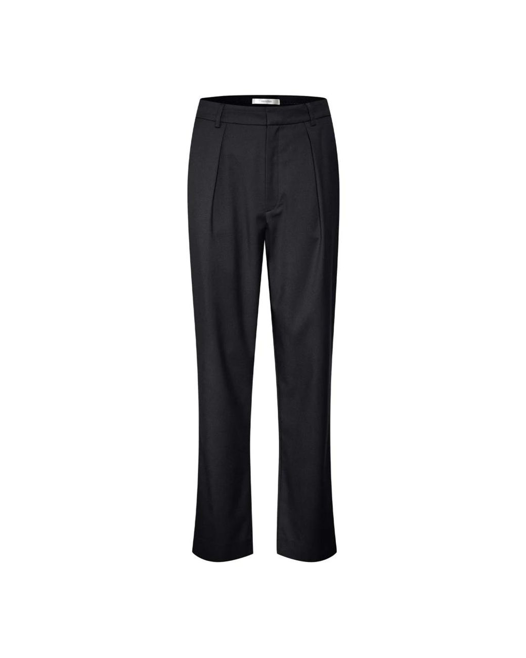 Gestuz Black Straight Trousers