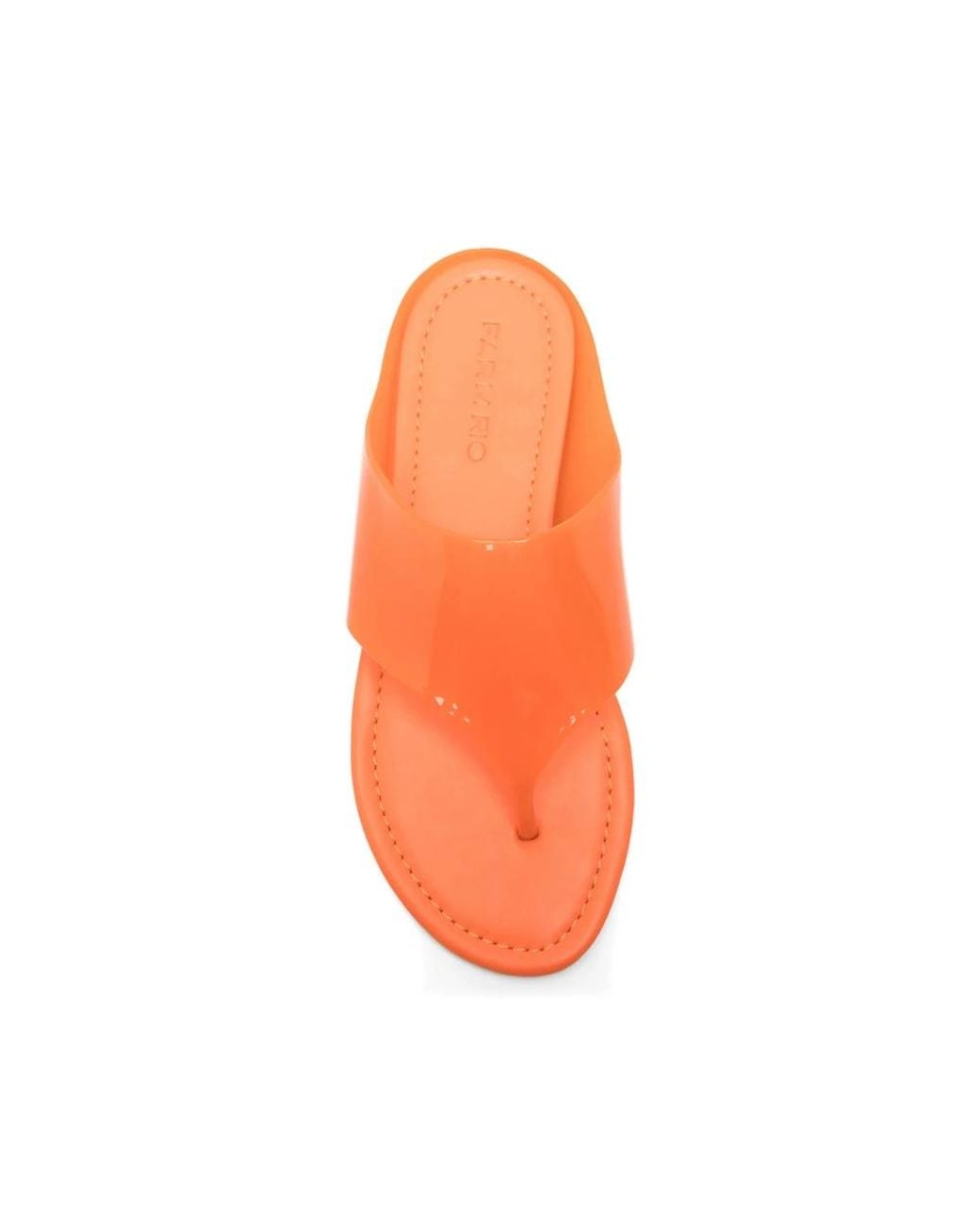 Farm Rio Pink Thong Strap Flat Sole