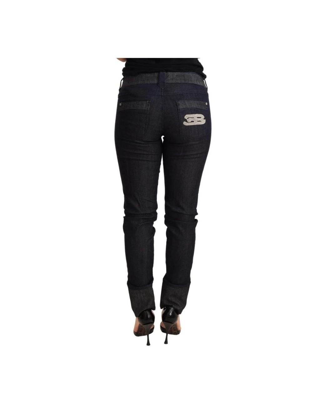 Ermanno Scervino Black Slim Fit Jeans