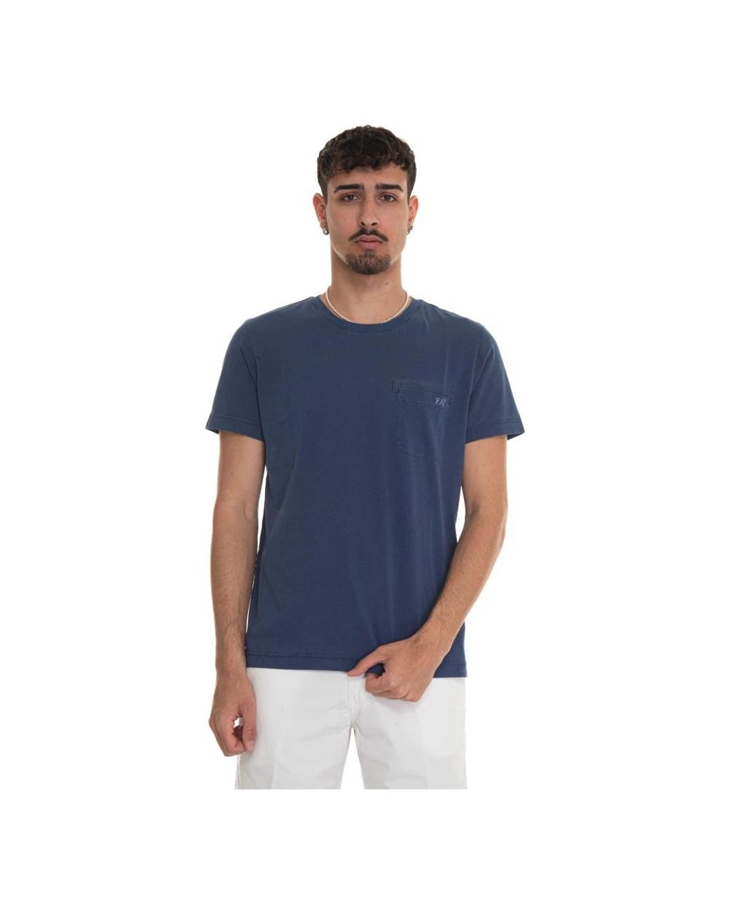 Fay Blue T-Shirts for men