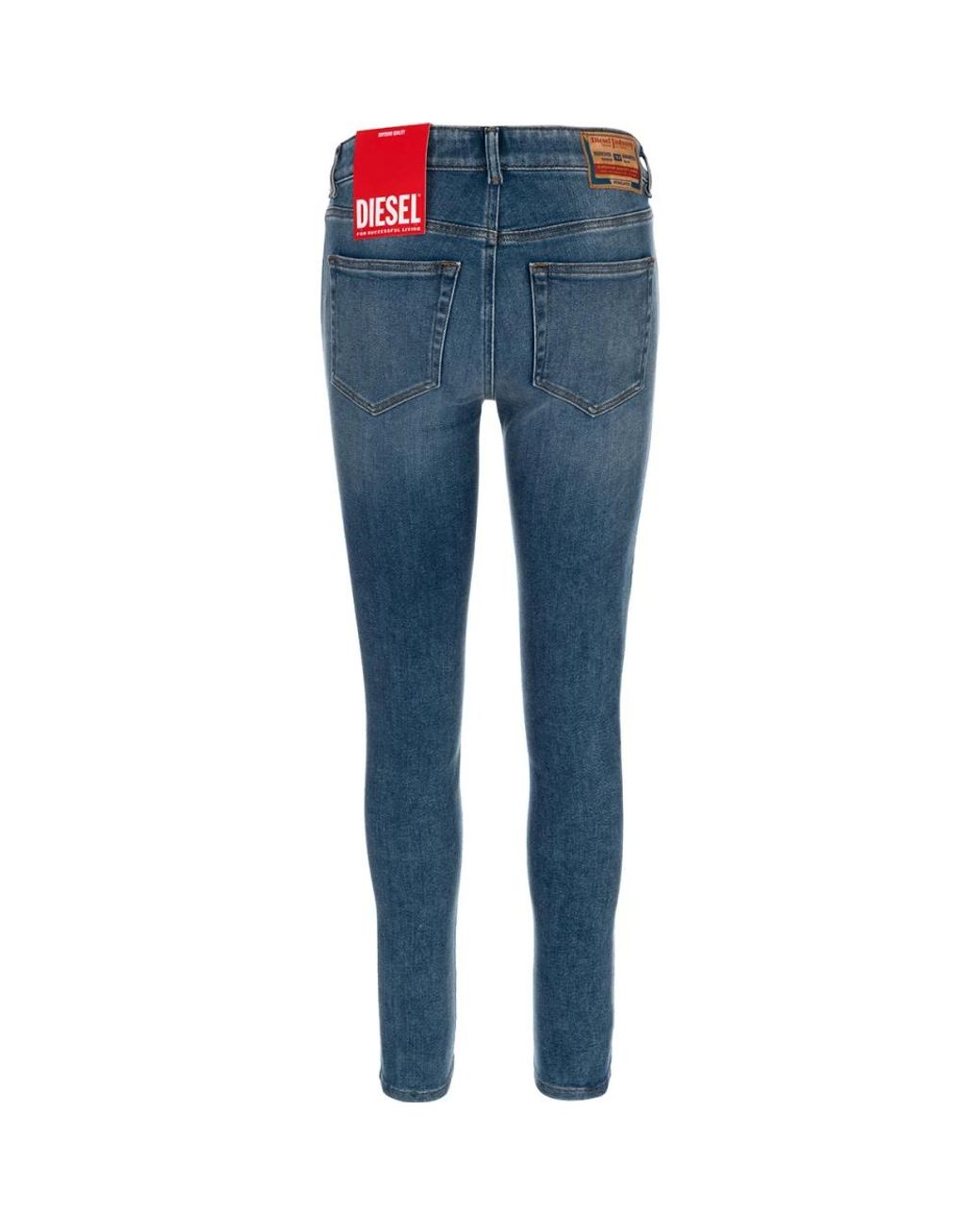 DIESEL Blue Skinny Fit Jeans