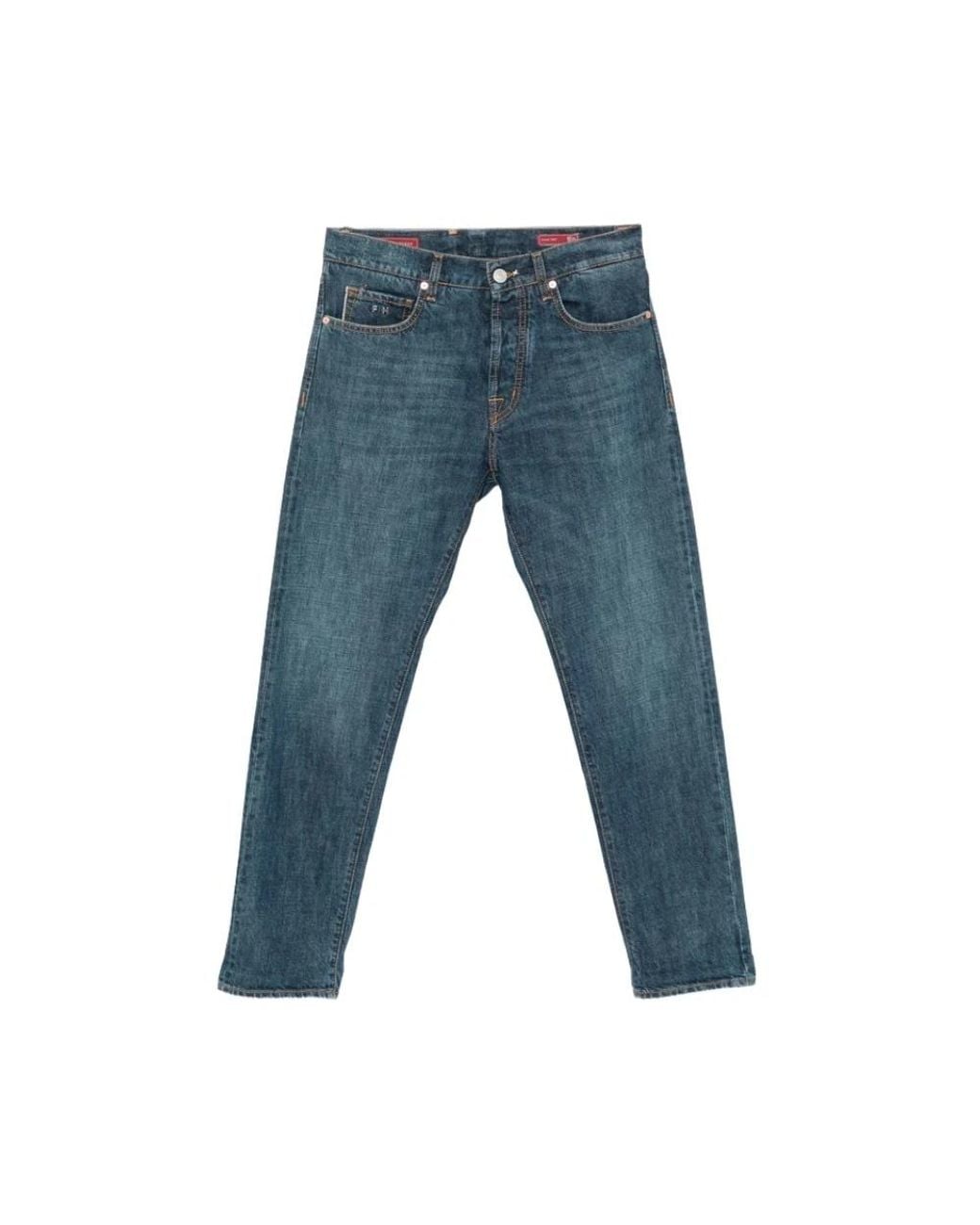 Straight Jeans Tramarossa de hombre de color Blue