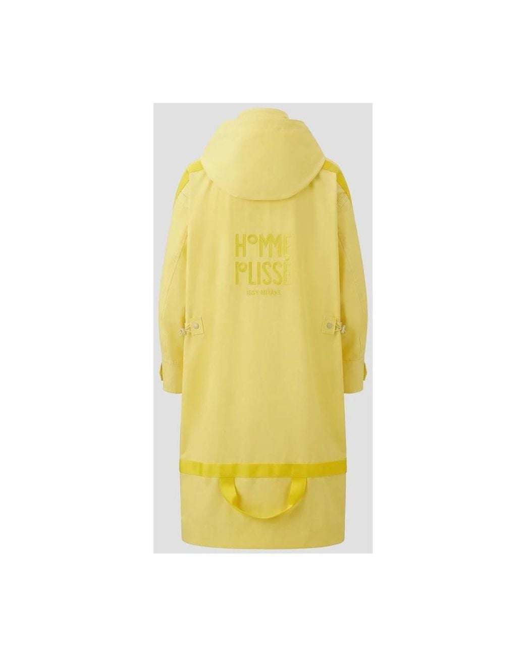 Issey Miyake Yellow Rain Jackets for men