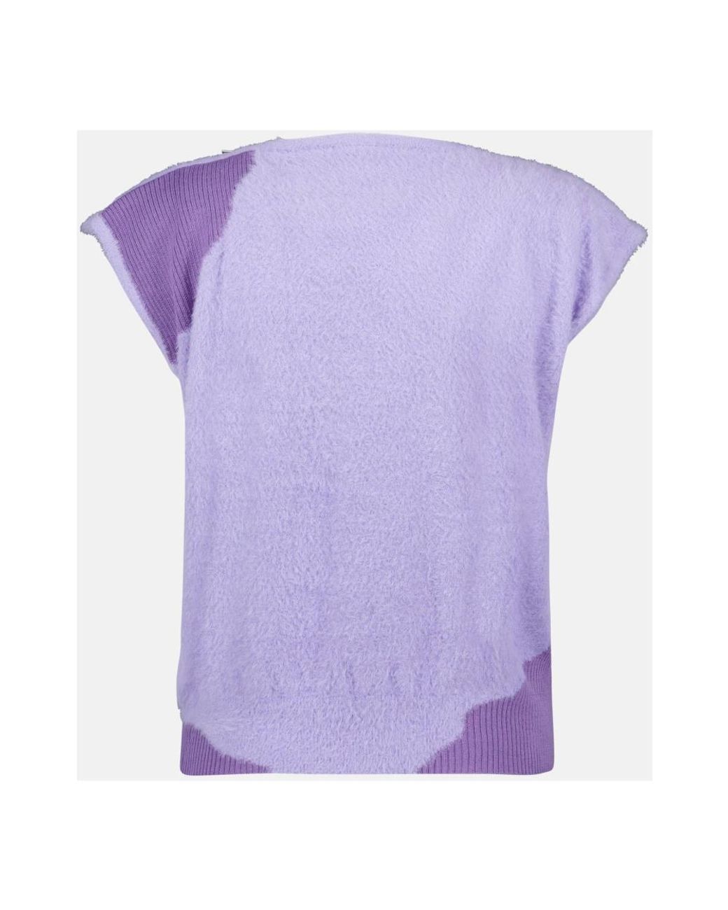 MM6 by Maison Margiela Purple T-Shirts