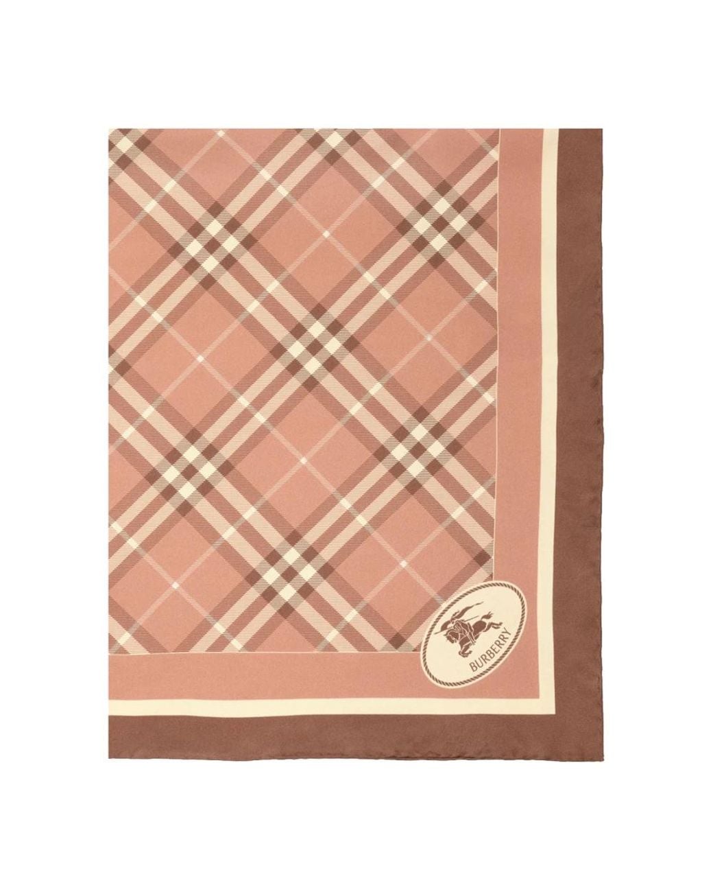Burberry Natural Silk Scarves
