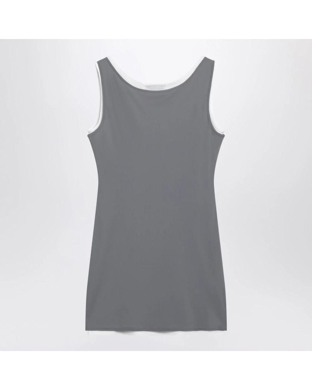 Miu Miu Gray Short Dresses