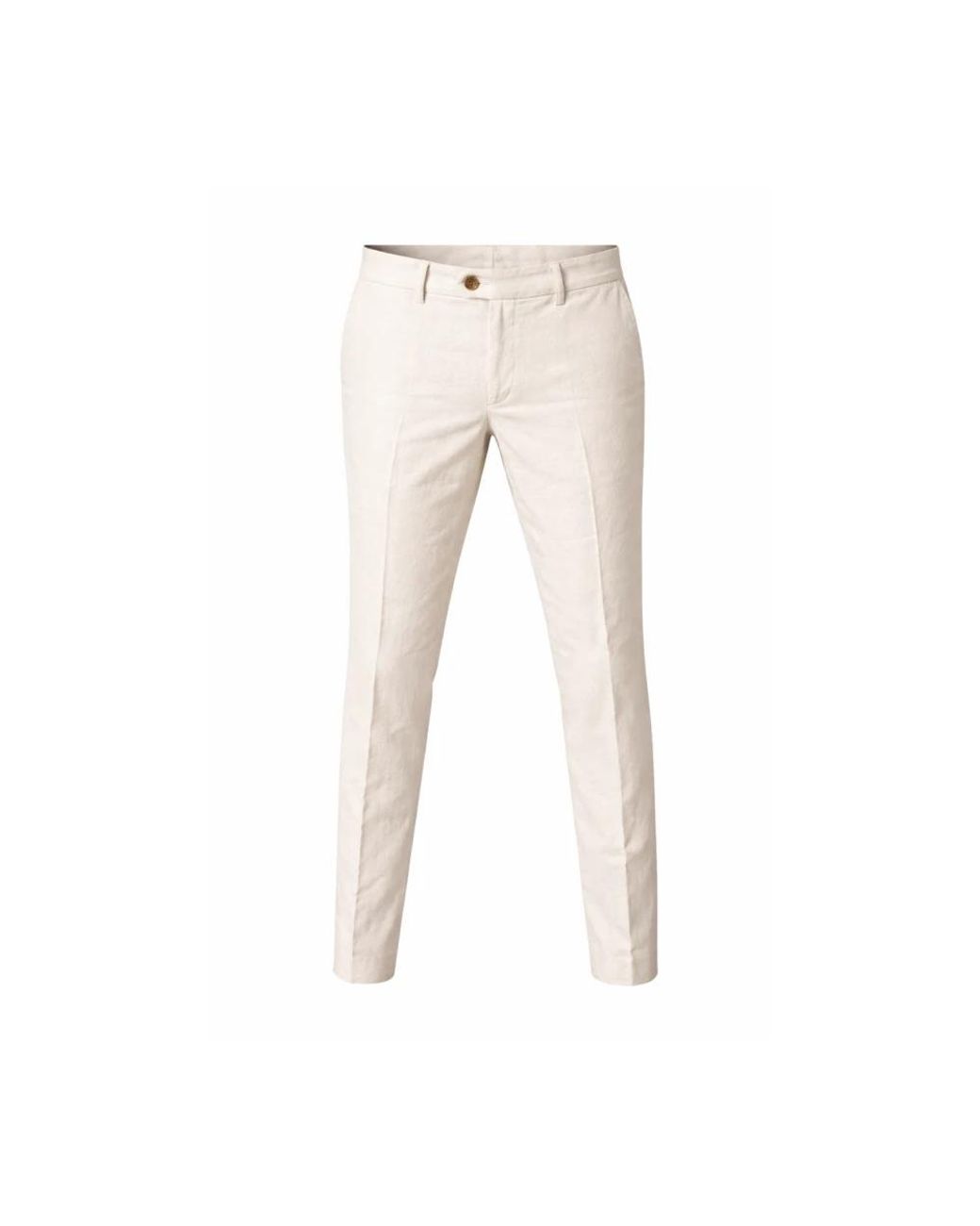 Franzese Collection Natural Suit Trousers for men