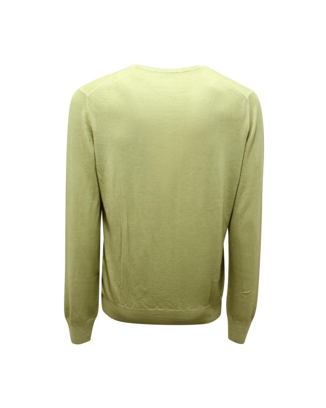 Gran Sasso Green Round-Neck Knitwear for men