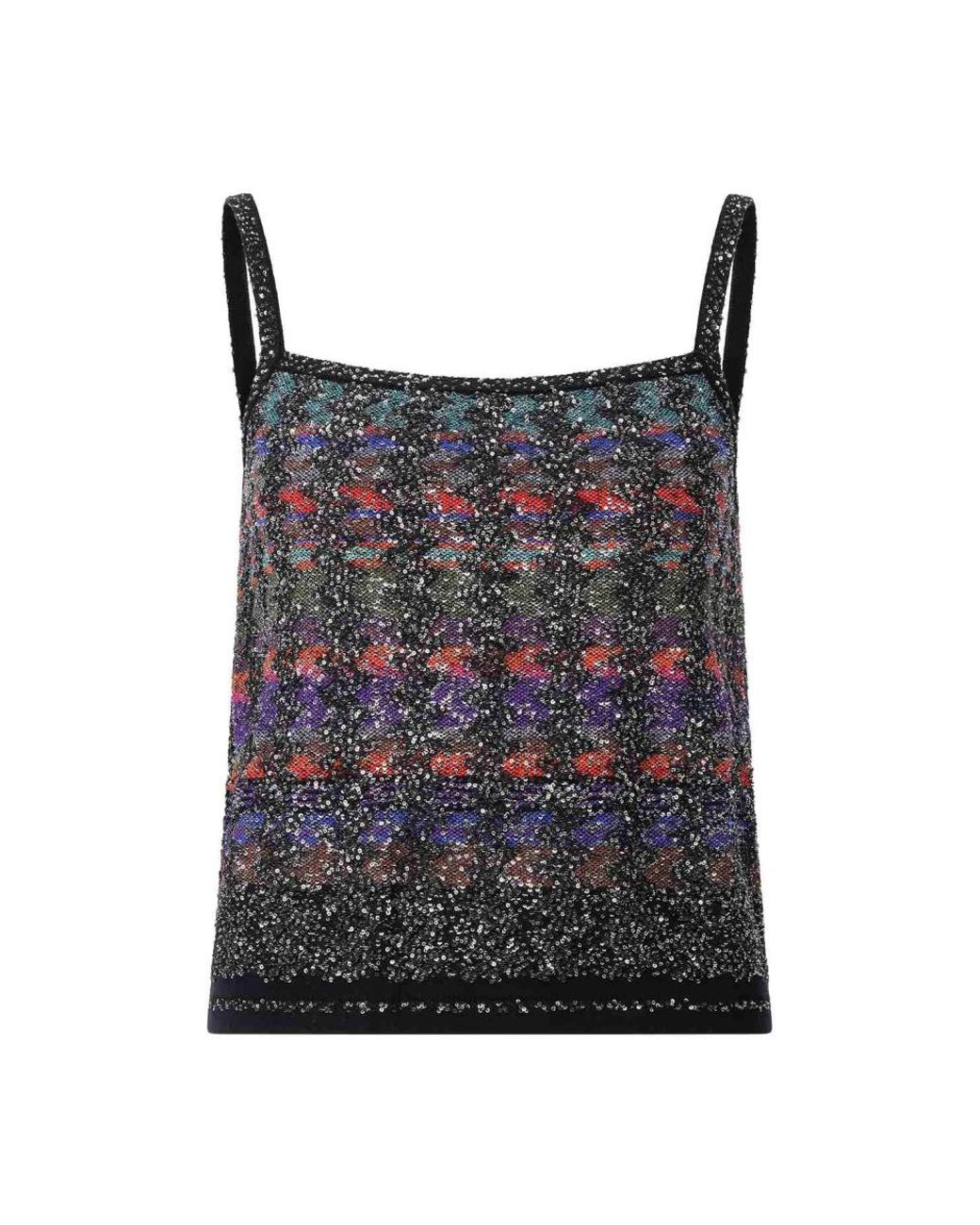 Missoni Multicolor Sleeveless Tops