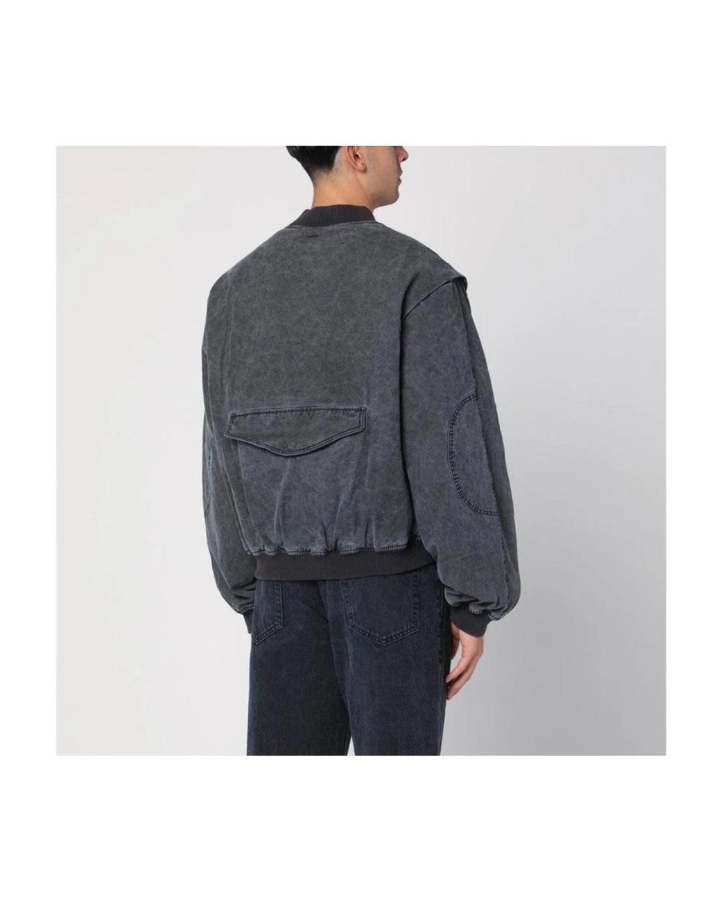 Represent Oversized Bomberjacke in Black für Herren