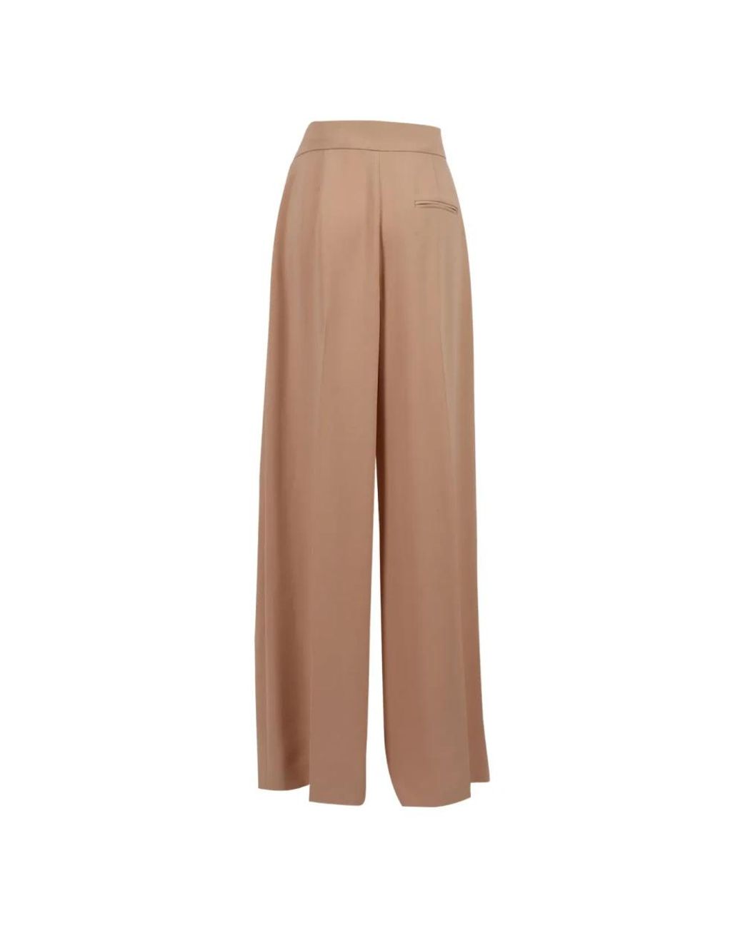 Alberta Ferretti Brown Wide Trousers