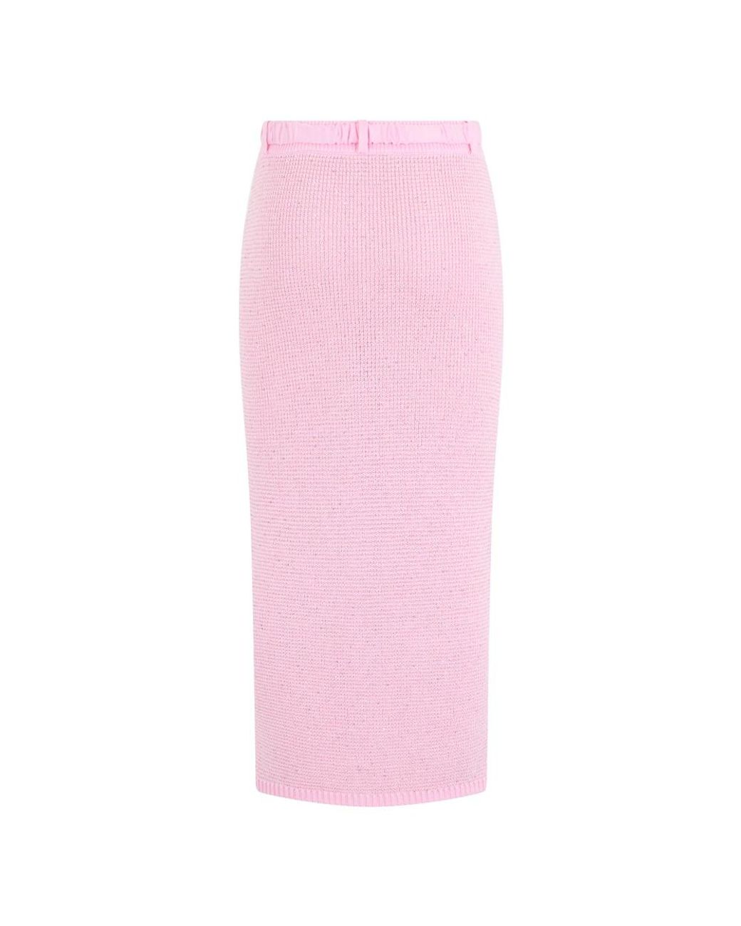 Alessandra Rich Pink Pencil Skirts