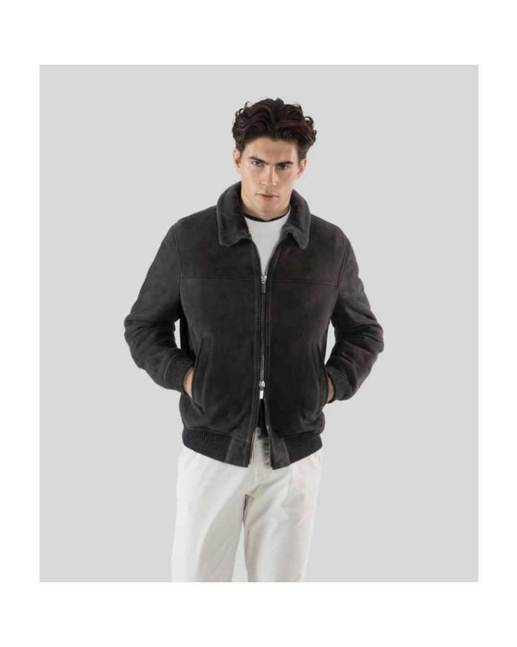 Bomber Jackets Gimo's de hombre de color Black