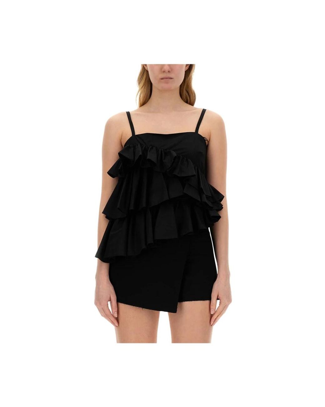 Sleeveless Tops MSGM en coloris Black