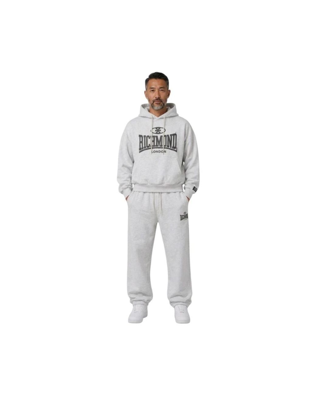 John Richmond Gray Sweatpants for men