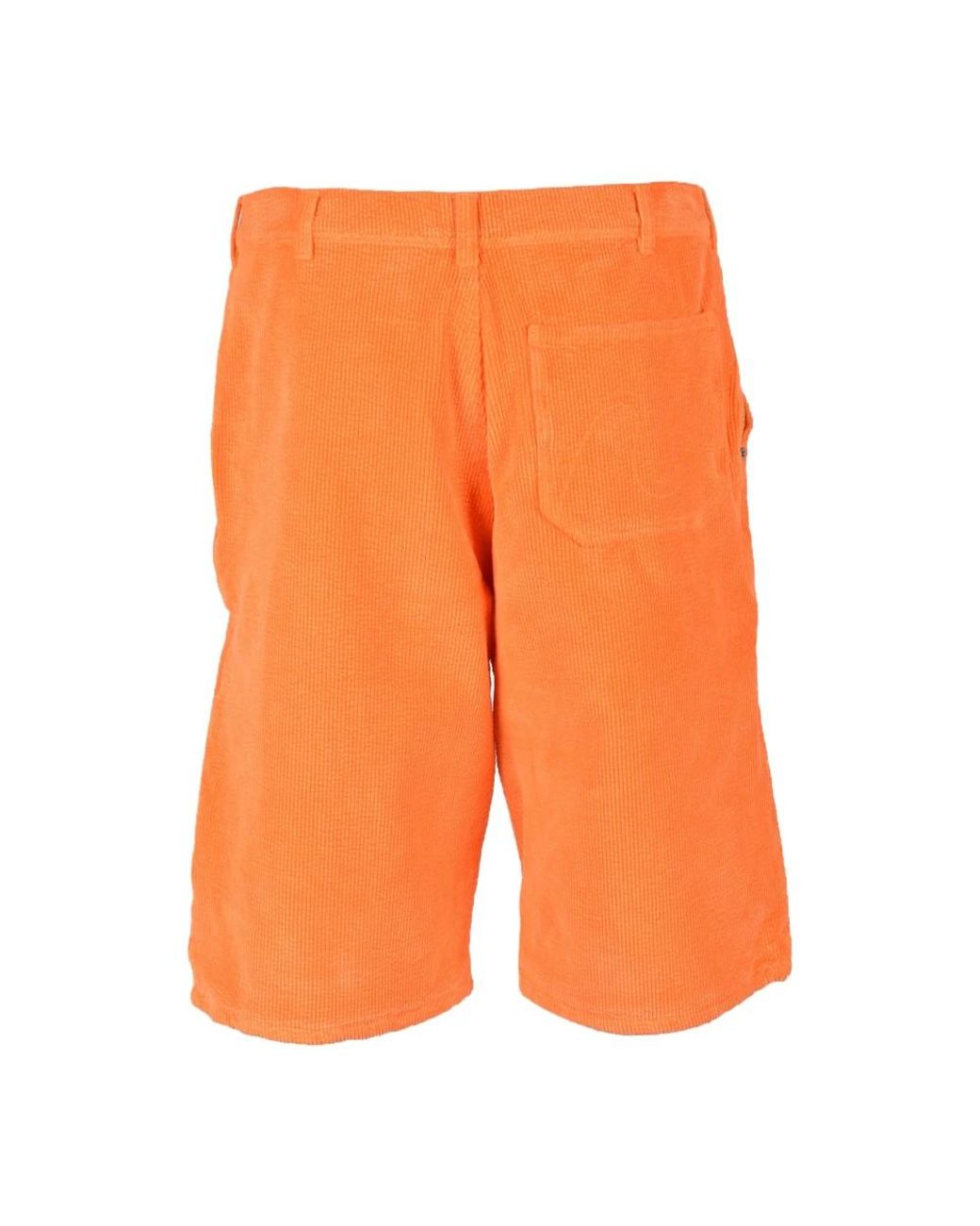ERL Orange Casual Shorts for men