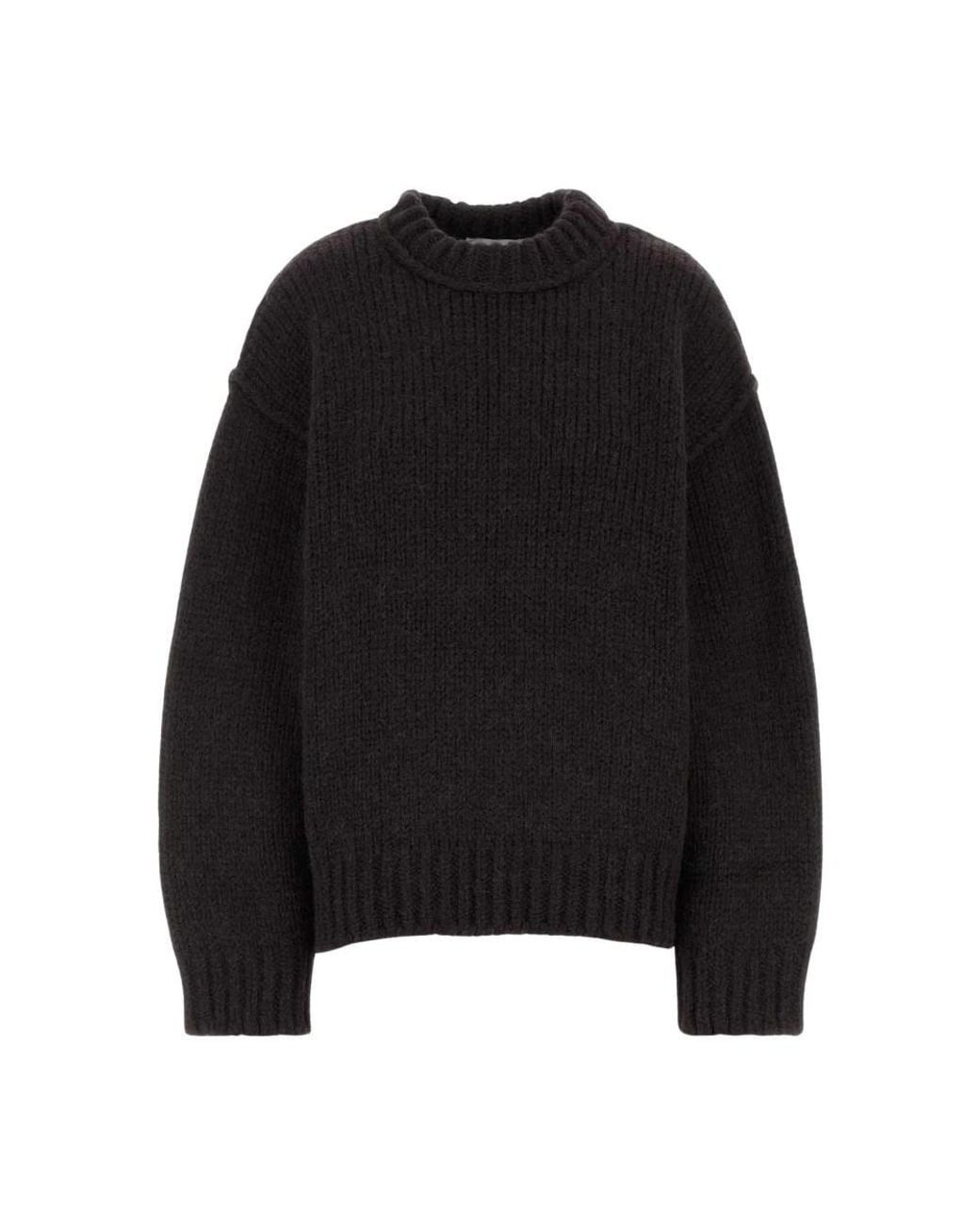 Our Legacy Black Round-Neck Knitwear