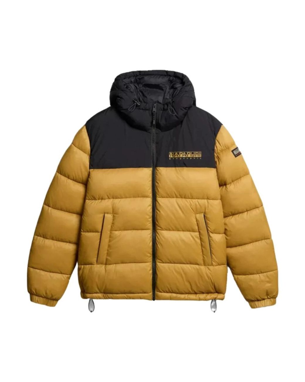 Napapijri Yellow Winter Jackets for men
