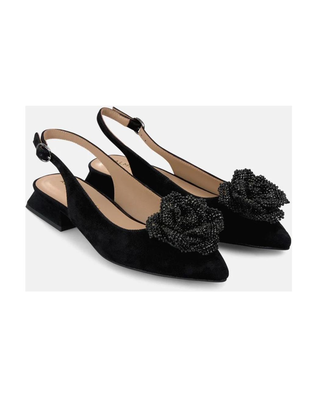 Alma En Pena. Black Ballerina Shoes