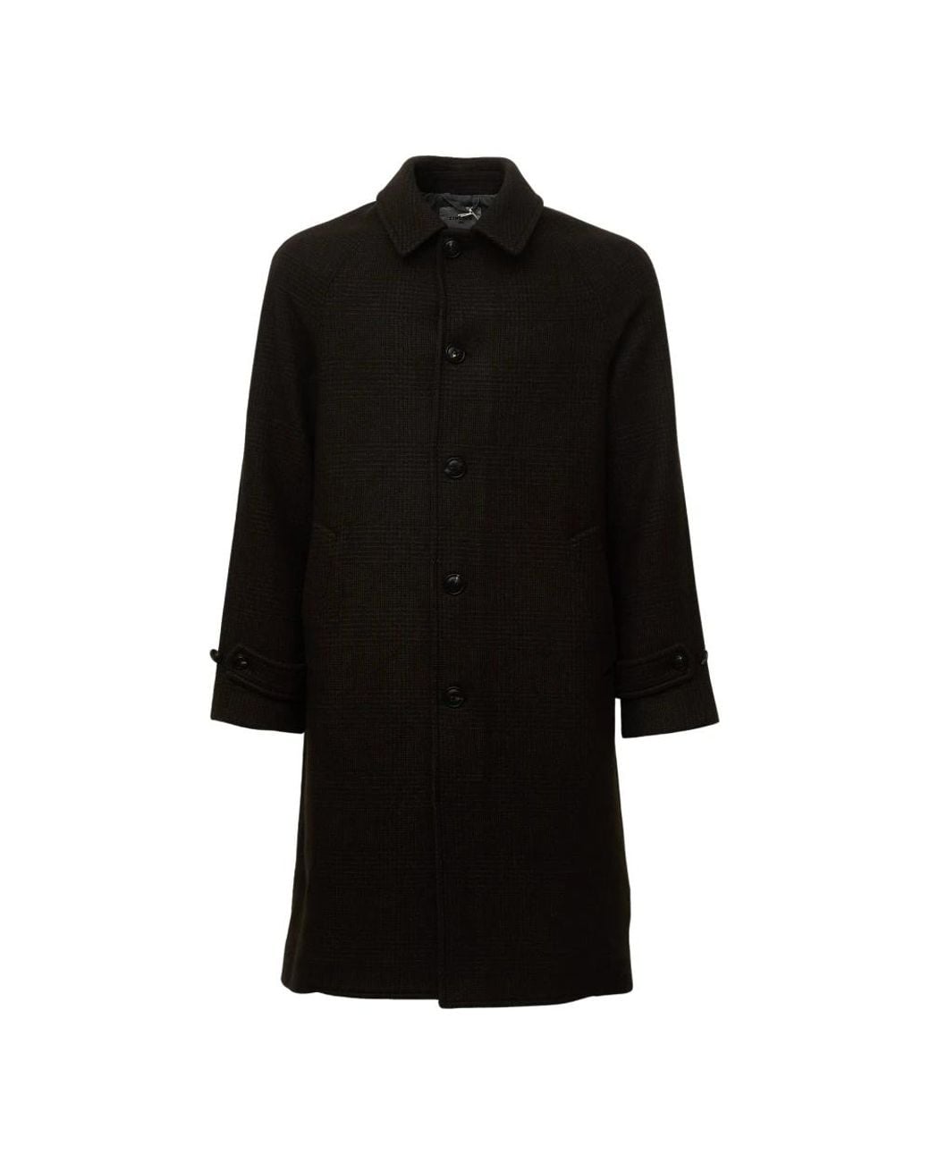 Circolo 1901 Black Single-Breasted Coats for men