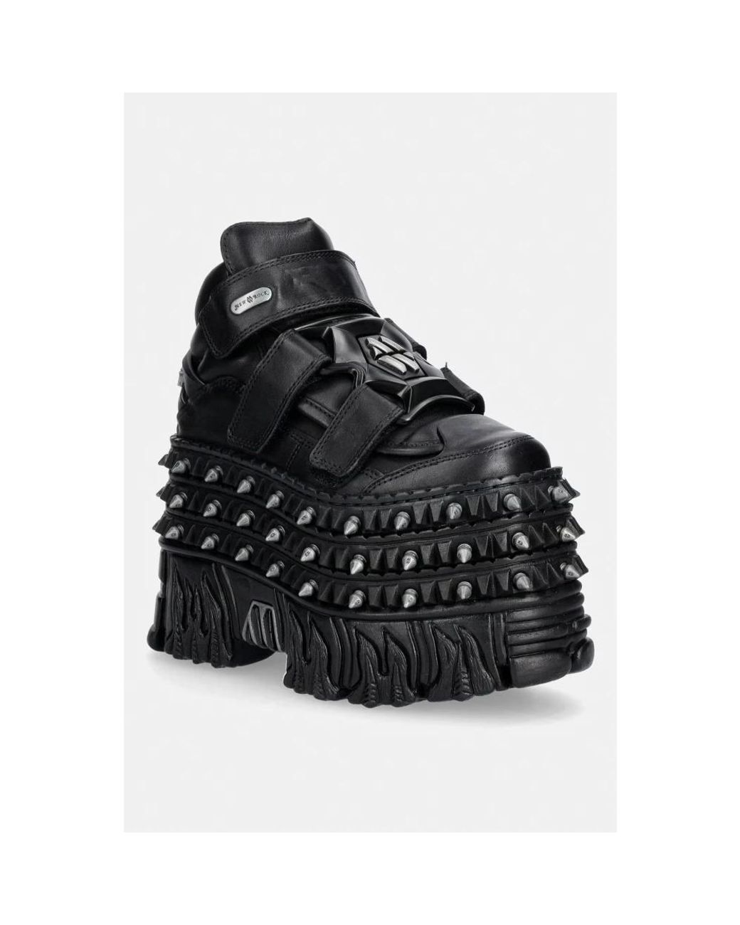 New Rock Black Wall Stiefelette