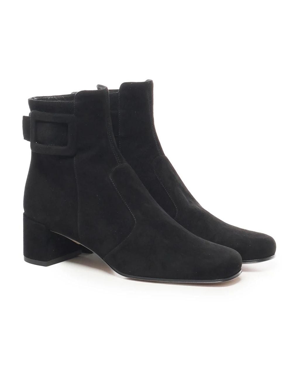 Roger Vivier Black Heeled Boots