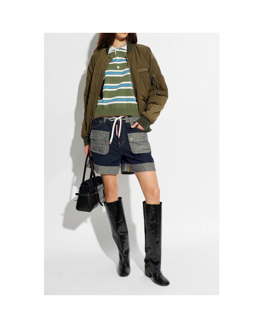Bomber Jackets DSquared² en coloris Green