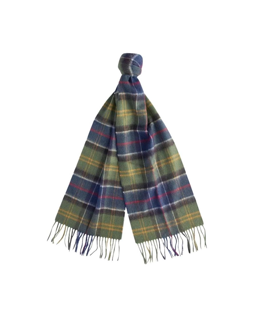 Barbour Blue Winter Scarves